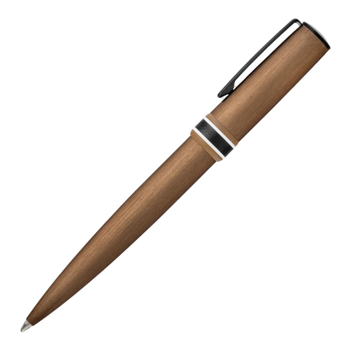 Caneta Arche Brushed Ring Camel Hugo Boss Camel-2