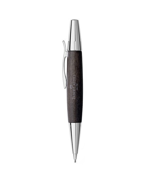 Imagem 0 de Lapiseira de Madeira Faber-Castell Preta e Metal