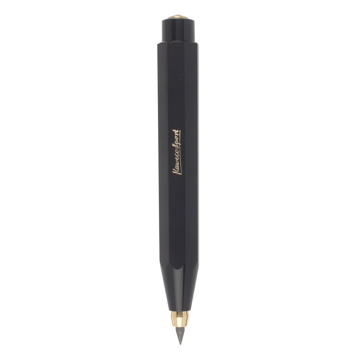 Portaminas 3,2 mm Sport Classic Kaweco Negro y Dorado 2