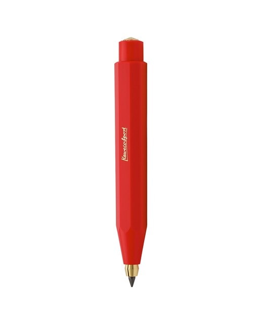 Portaminas 3,2 mm Sport Classic Especial Kaweco Rojo y Dorado 1