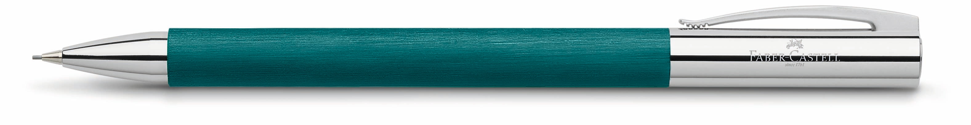 Mina de lápis mecânico de resina Ambition 0.5 Faber-Castell cor verde-azulada suave Verde-2