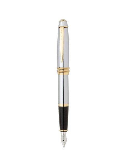 Pluma Estilográfica Bailey Medalist Cromo y Oro de 23 K Cross Cromo / Oro-1