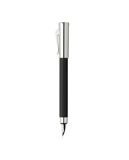 Caneta de Aparo Tamitio Ponta Fina Graf von Faber-Castell Preta Preto-1