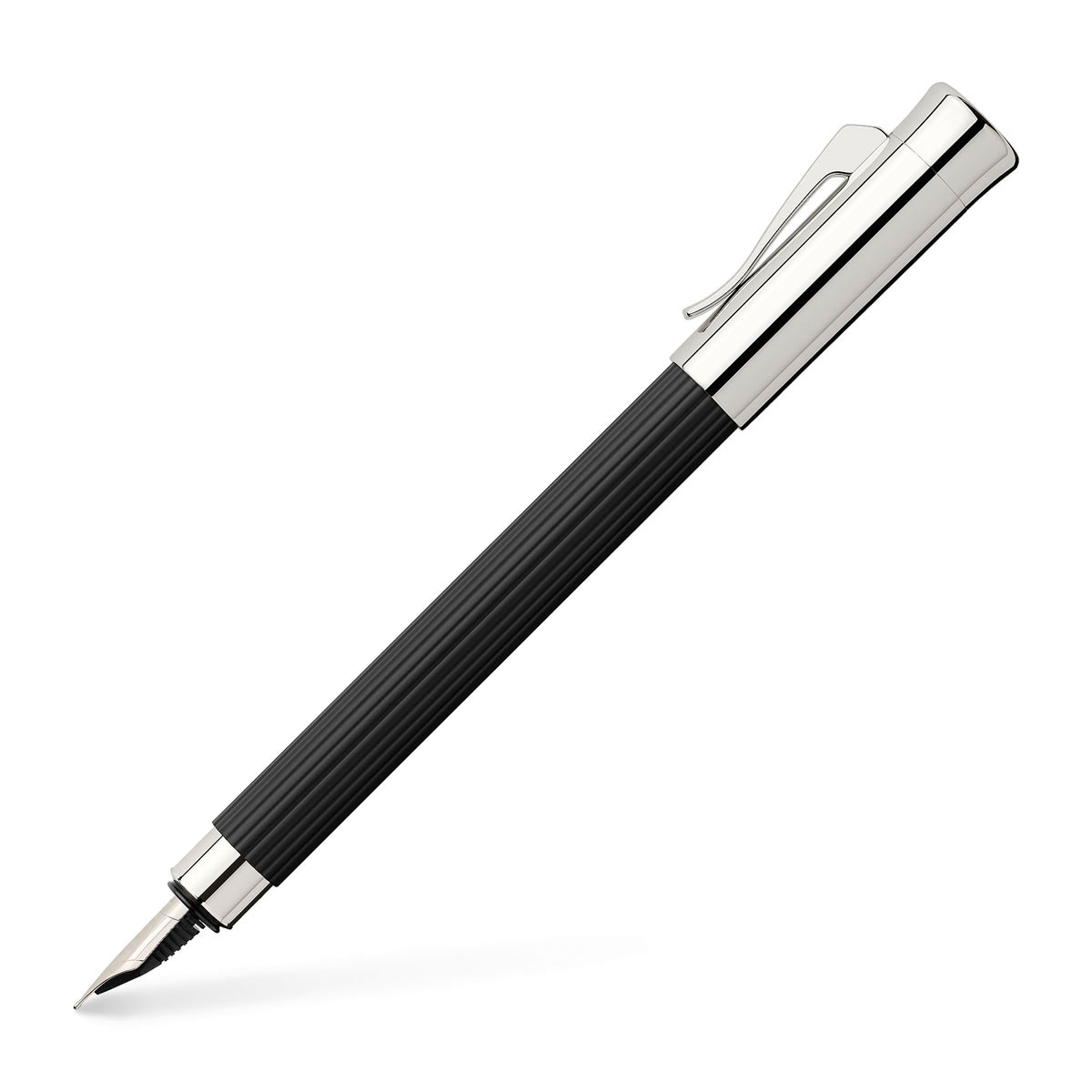 Caneta de Aparo Tamitio Ponta Fina Graf von Faber-Castell Preta Preto-3
