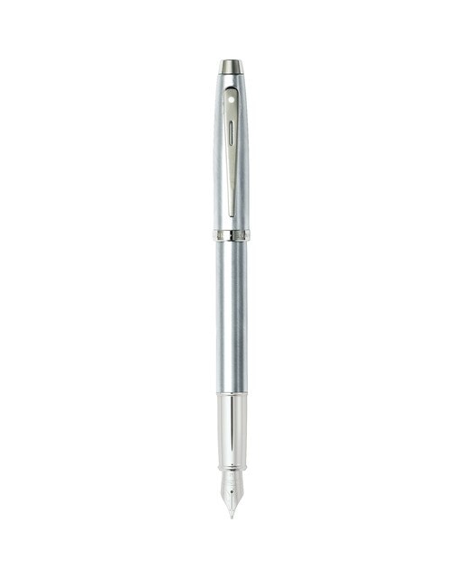 Imagen 0 de Pluma Estilográfica Sheaffer "100 Series" con acabado de Cromo Cepillado