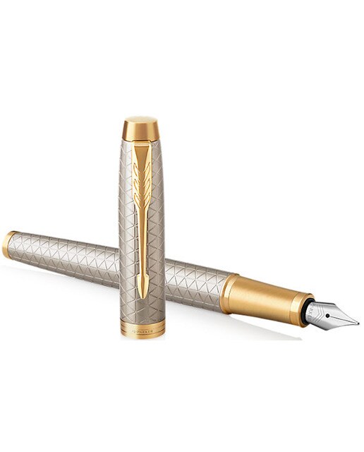 Caneta de aparo Im Premium Alumínio Parker Cinzenta Cinzento-1