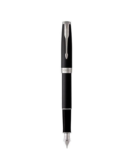 Imagen 0 de Pluma Sonnet CT F Parker Mate Negra