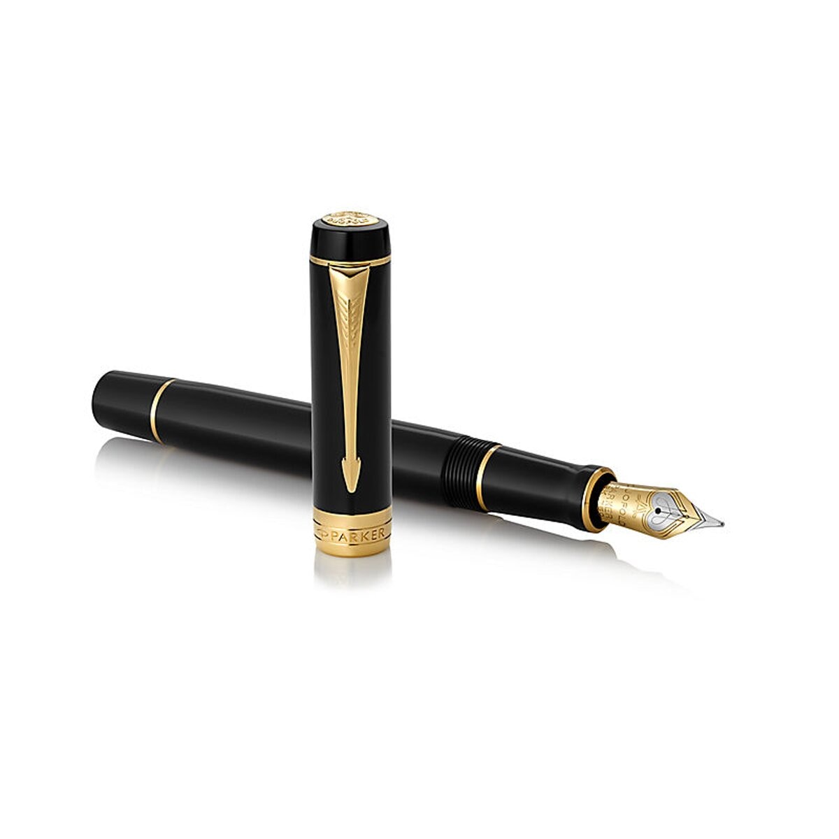 Caneta de Aparo Duofold Centenial GT Parker Preta Preto-3
