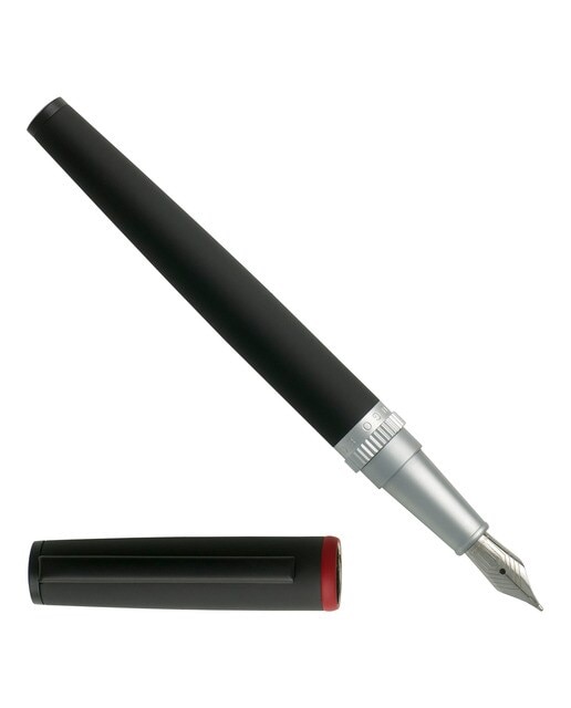Caneta de aparo Gear preta/vermelha Preto / Vermelho-1