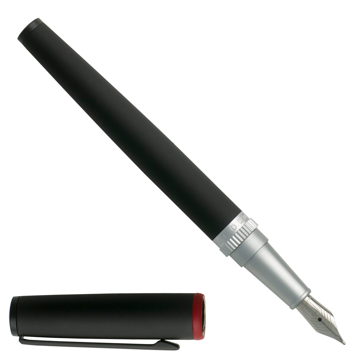 Caneta de aparo Gear preta/vermelha Preto / Vermelho-4