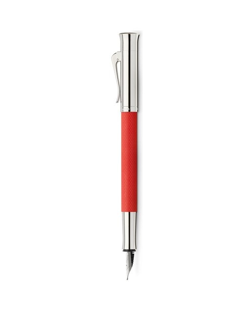 Caneta de Aparo Guilloche Aparo Fino Graf von Faber-Castell Vermelho Índio Vermelho-1