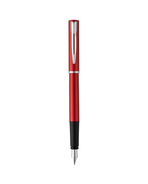 Caneta de Aparo com Adornos Cromados Allure Waterman Vermelha Vermelho-1