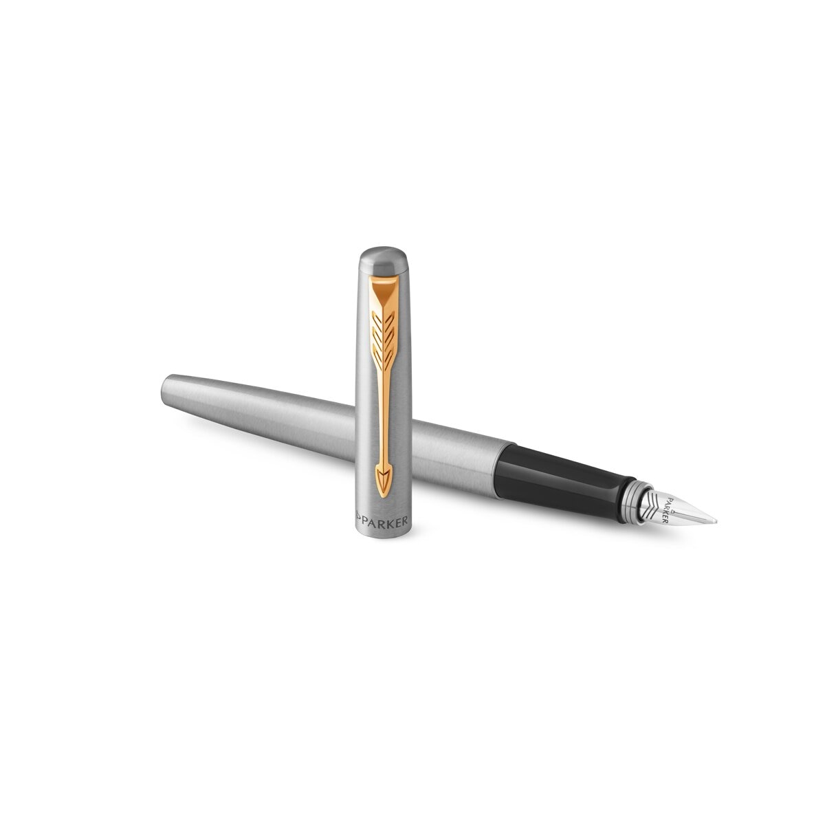 Caneta de Aparo Jotter Stainless Parker Aço Aço-3