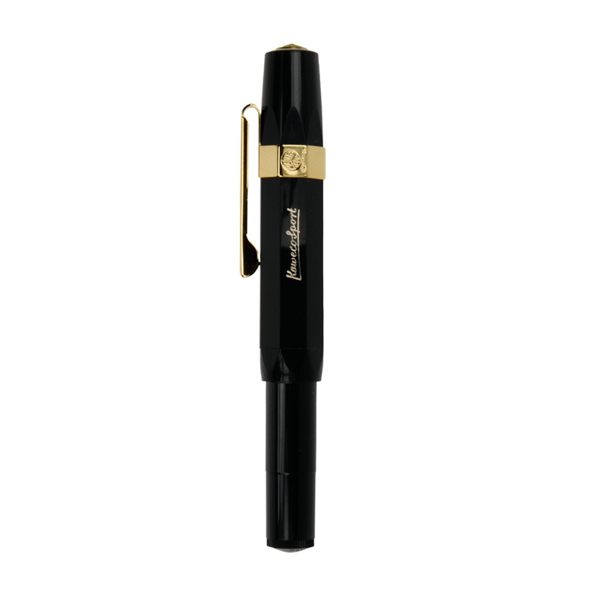 Pluma Sport Classic Kaweco Negro y Dorado 2