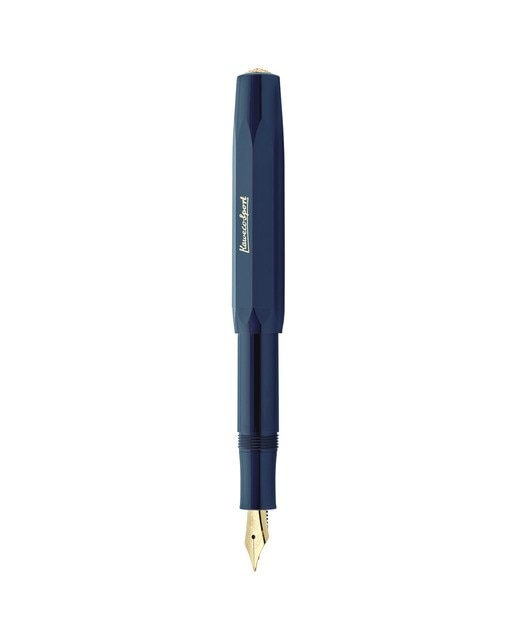 Imagen 0 de Pluma Sport Classic Kaweco Azul y Dorado