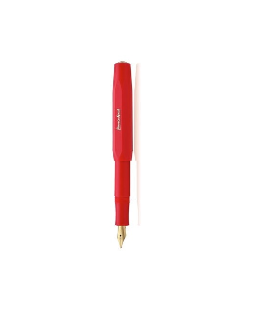 Pluma Sport Classic Especial Kaweco Rojo y Dorado 1