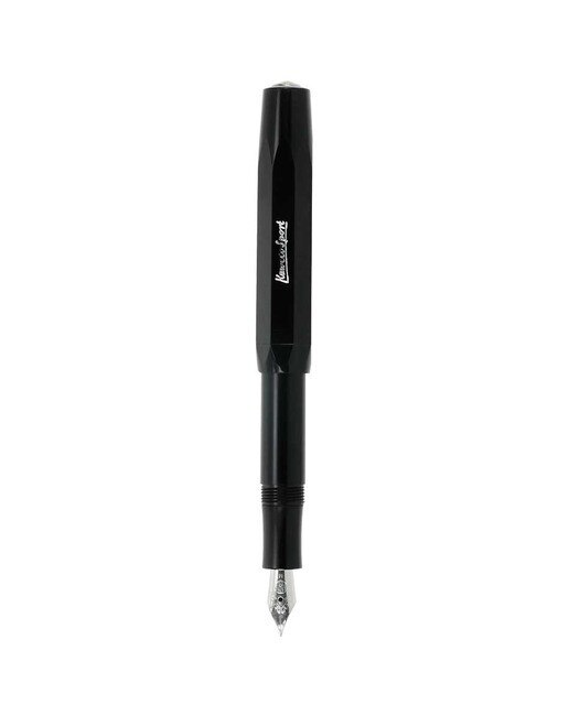 Imagen 0 de Pluma Sport Skyline Especial Kaweco Negro y Cromado