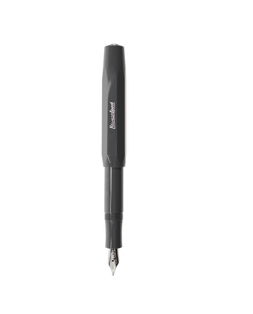 Pluma Sport Skyline Especial Kaweco Gris y Cromado 1