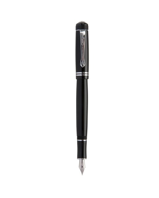 Imagen 0 de Pluma Dia Resina Kaweco Negra y Cromada
