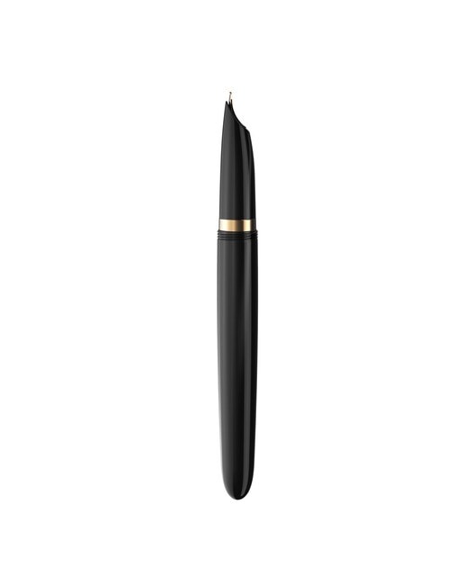 Caneta de aparo 51 Premium preta e dourada GT Preto / Dourado-7