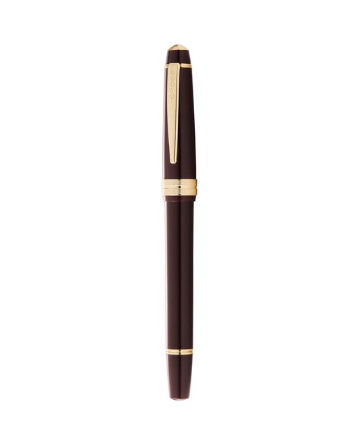 Esferográfica Bailey Light™ Burdeos com Detalhes em Dourado 3