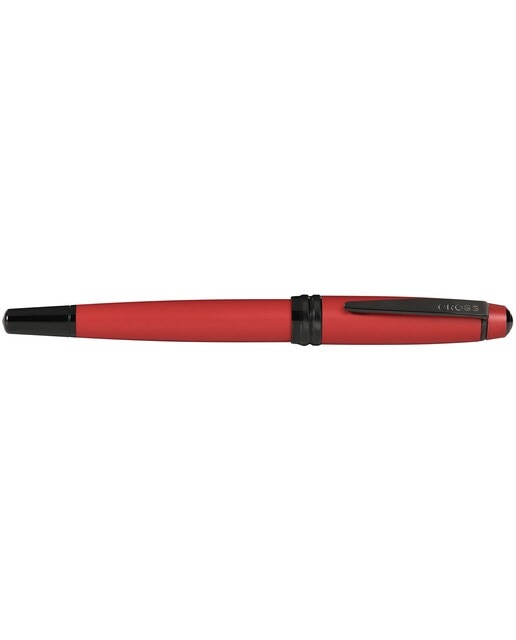 Caneta Permanente de Aço Inoxidável Mate Fine Red Cross Bailey com Ponta Fina 2