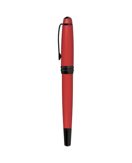 Caneta Permanente de Aço Inoxidável Mate Fine Red Cross Bailey com Ponta Fina 4