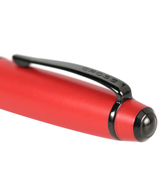 Caneta Permanente de Aço Inoxidável Mate Fine Red Cross Bailey com Ponta Fina 5