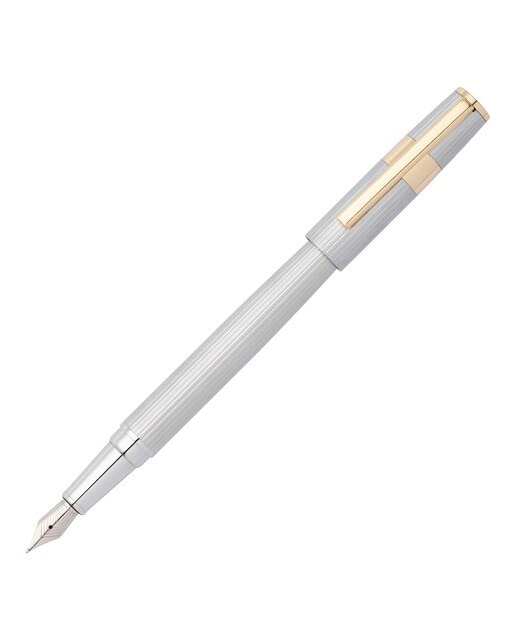 Caneta De Aparo Gear Pinstripe - Prato/Dourado 5