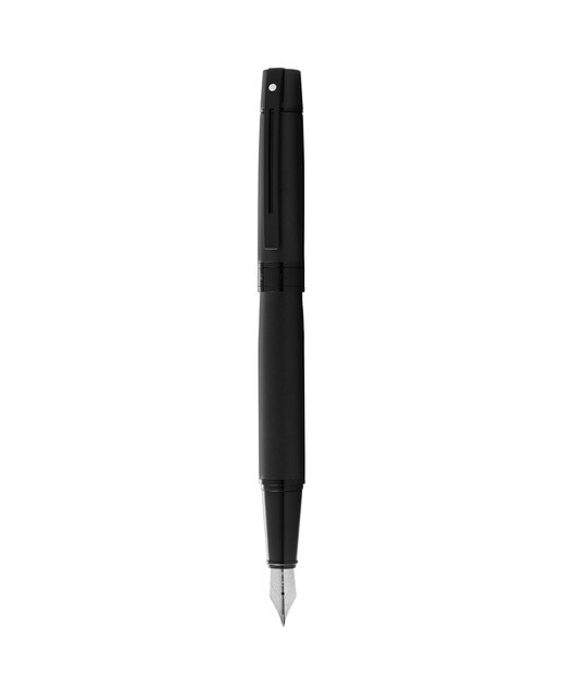 Esferográfica Sheaffer® 300 Preto Mate com Detalhes em Preto Brilhante Preto mate-1