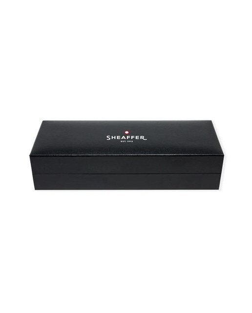 Esferográfica Sheaffer® 100 com Acabamento Preto Mate com Detalhes Cromados Preto mate-3