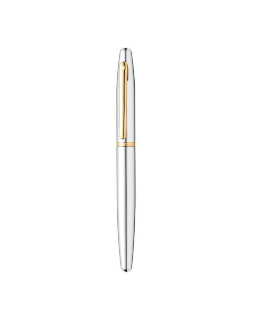 Esferográfica Sheaffer VFM Cromo e Dourado Cromado-4
