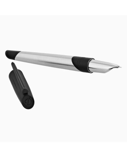 Imagen 0 de Pluma Defi Millenium S.T. Dupont negro cromado