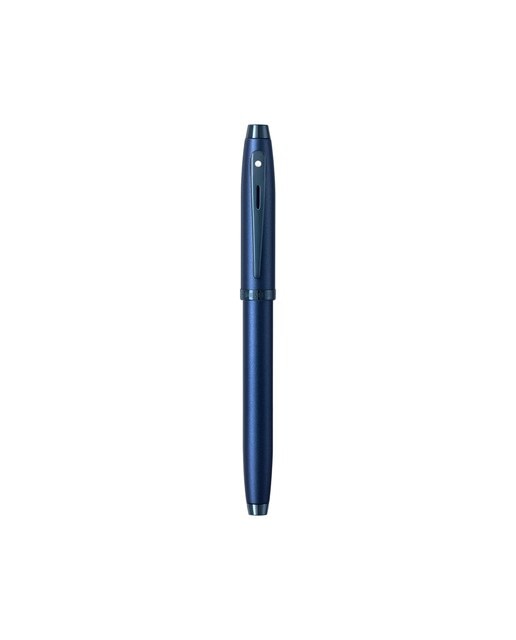 Esferográfica Sheaffer 100 com Acabamento Azul Mate e Detalhes PVD Azul 3