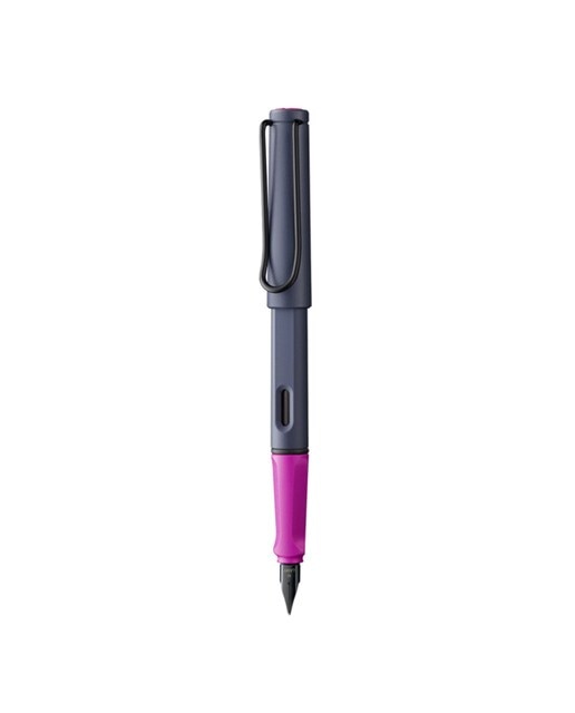Esferográfica 0D7 M Safari Lamy Pink Cliff Cinzento / Fúcsia-1