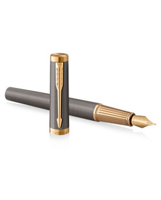 Caneta de Aparo Ingenuity Parker grey core fino Cinza / Dourado-1