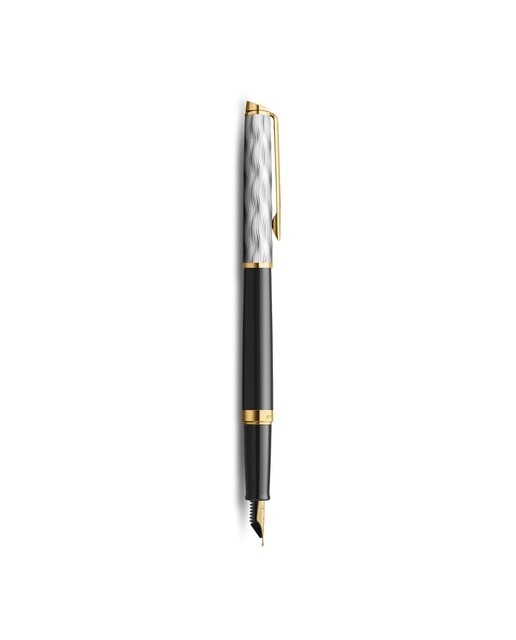 Caneta de Aparo Hemisphere Waterman Reflections of Paris preto-ouro Negro / Ouro-1
