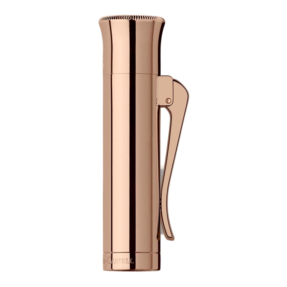 Esferográfica Guilloche Rose Blush Ponta F Graf Von Faber-Castell Rosa-3