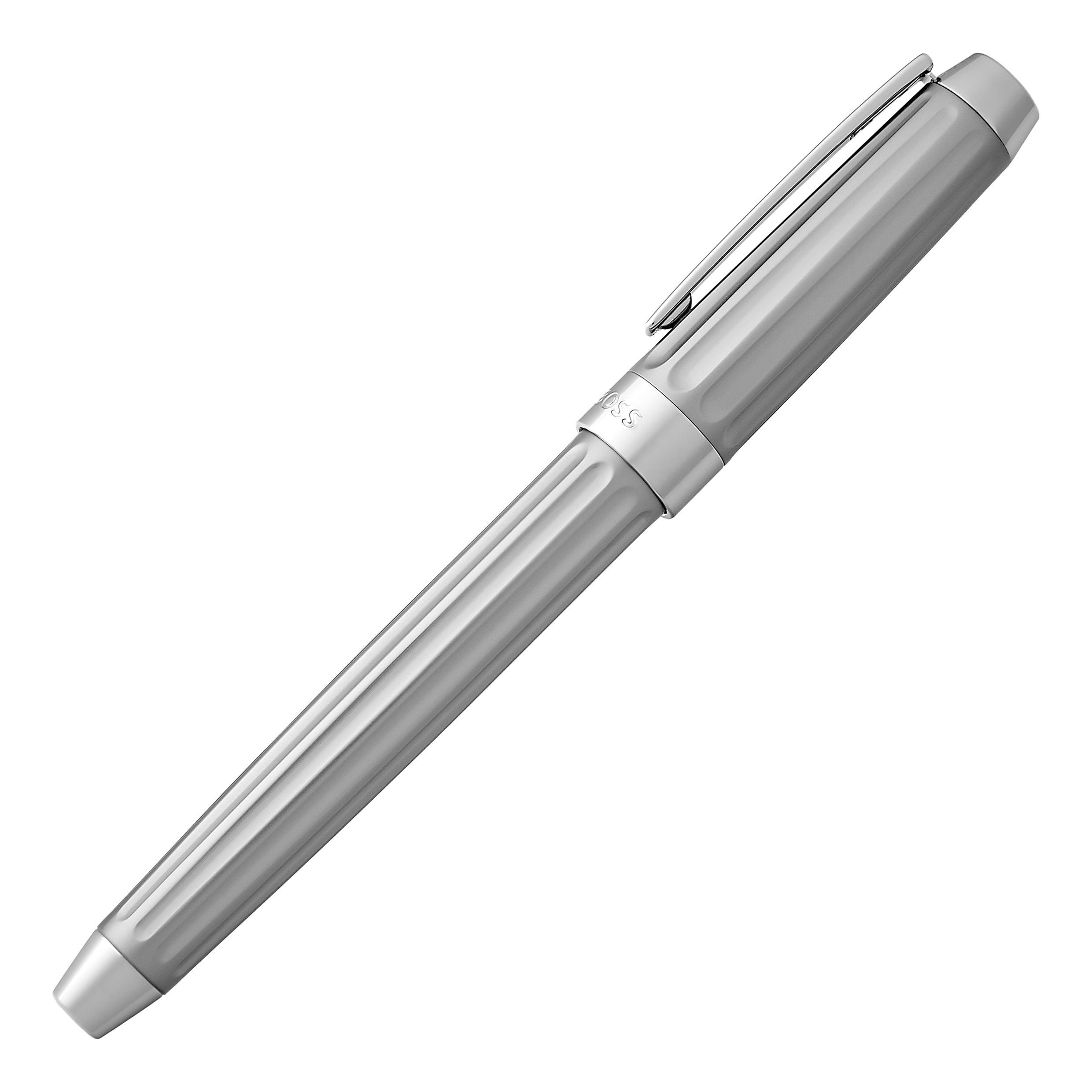 Caneta de Tinta Permanente Beam Hugo Boss Cromo Mate Crómio mate-3