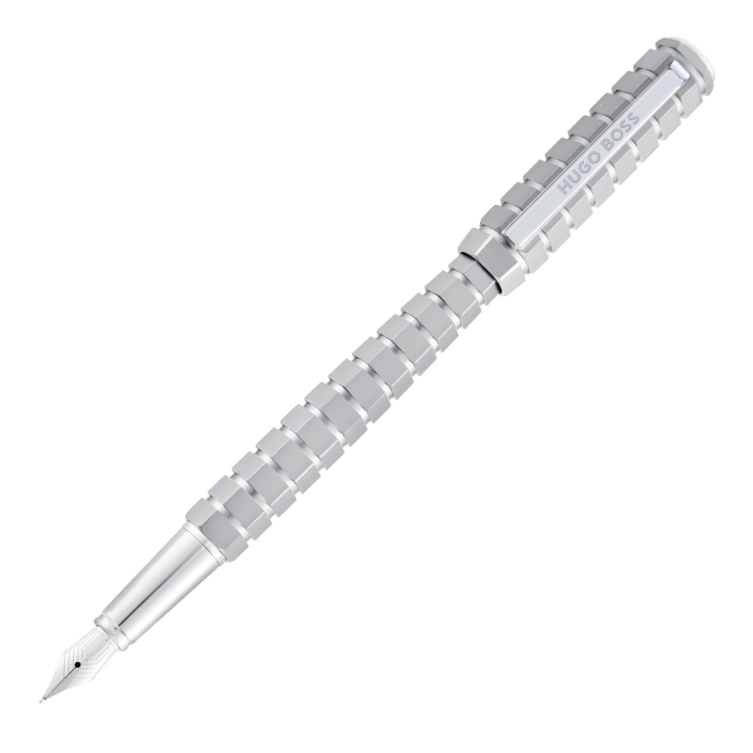Caneta de Tinta Permanente Nexus Hugo Boss edição Limitada Cromado-4