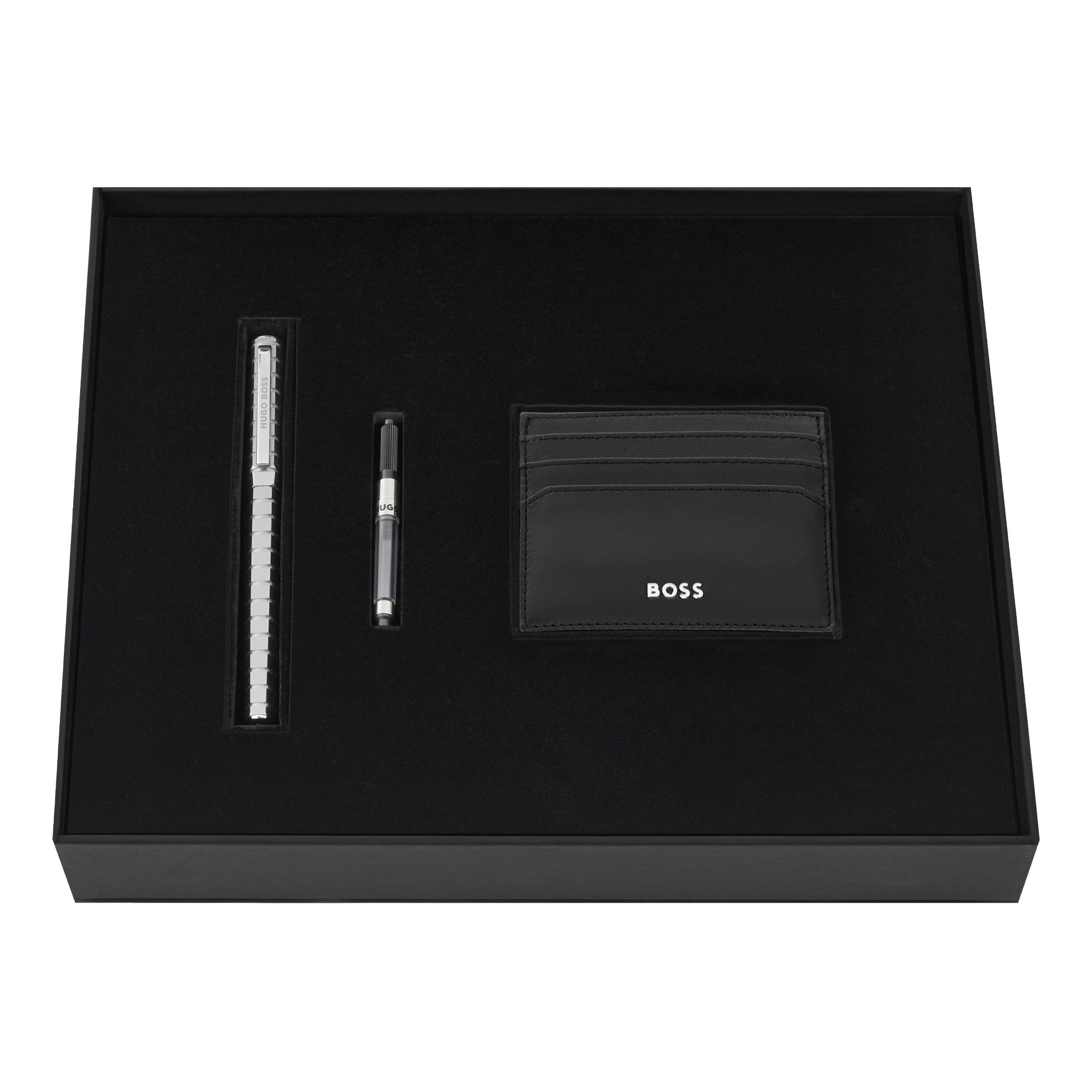 Caneta de Tinta Permanente Nexus Hugo Boss edição Limitada Cromado-6