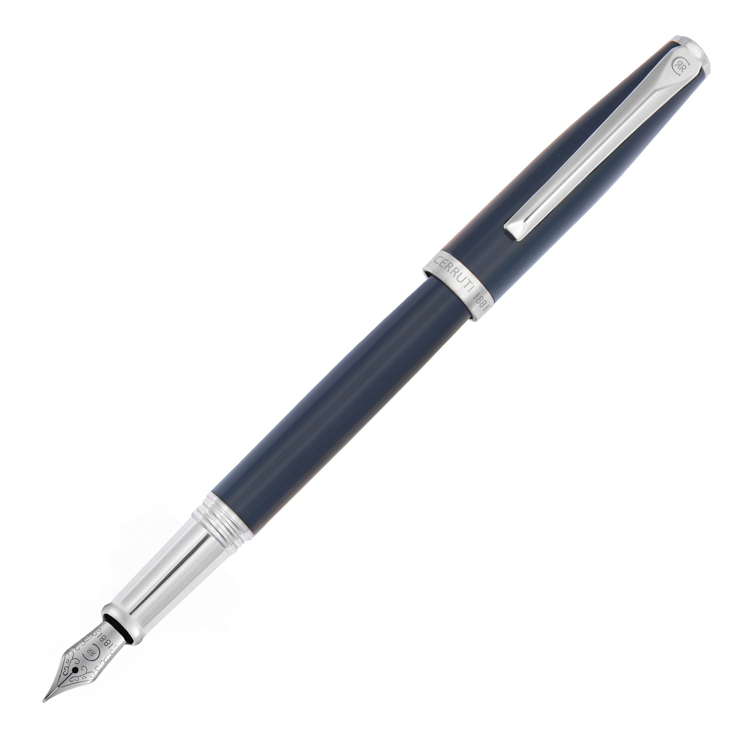 Caneta de Tinta Permanente Islington Cerruti 1881 azul Azul-marinho-3