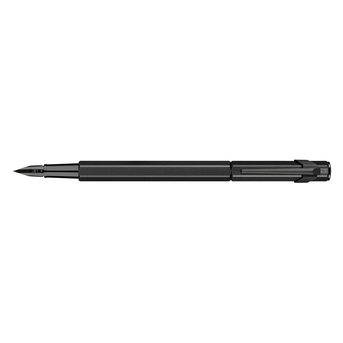 Esferográfica XL Caran d'Ache Black Code Preto-5