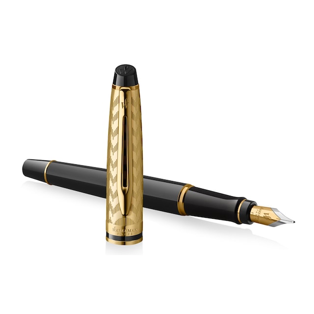 Imagen 0 de Pluma estilográfica Expert colección Opera contiene estuche de regalo Waterman negro y dorado