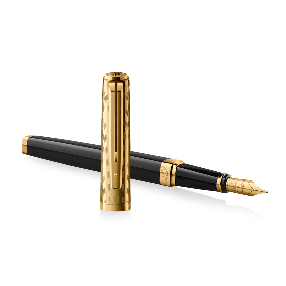 Imagem 0 de Esferográfica Exception Coleção Opera Contém Caixa Presente Waterman - Preto e Dourado