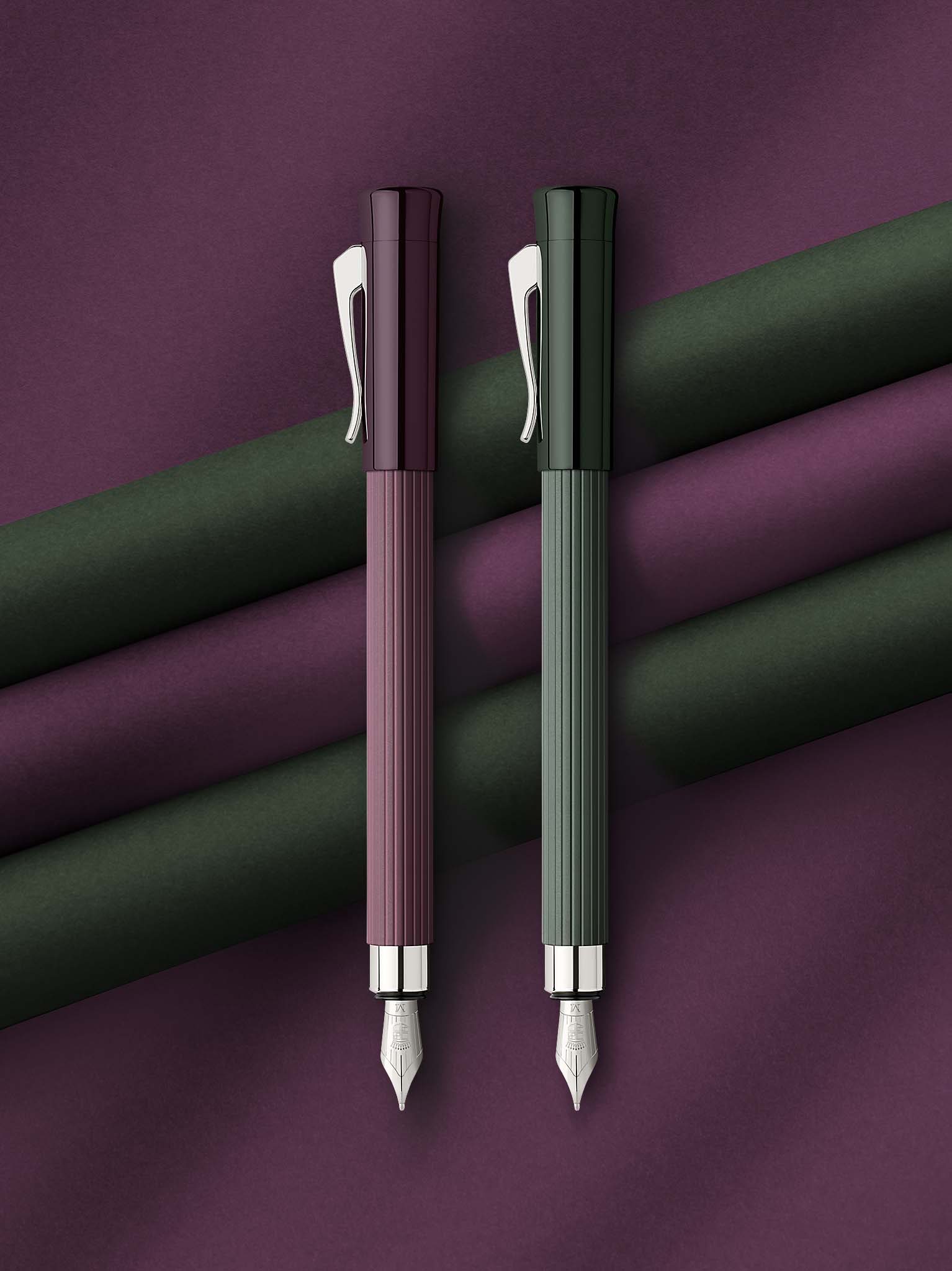 Esferográfica Tamitio Ponto F Graf von Faber-Castell Verde Escuro Verde-escuro-3