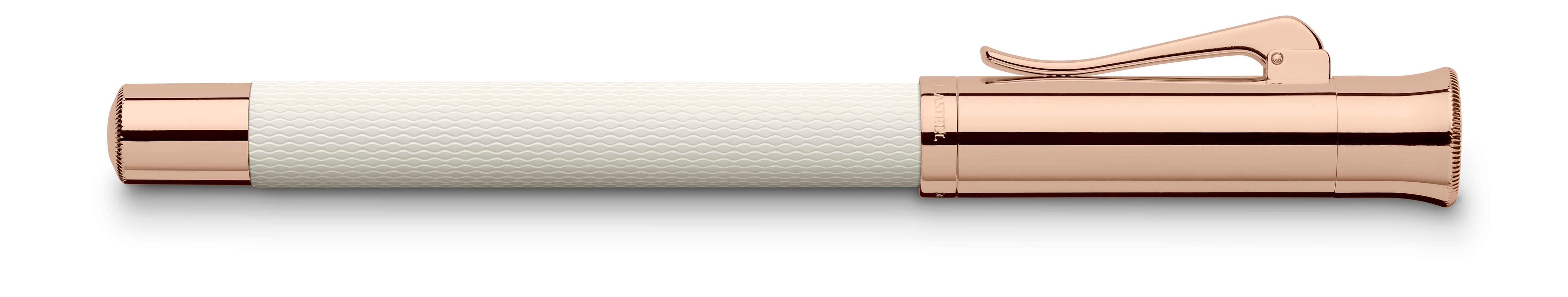 Esferográfica Guilloche Champagne Blush Ponta M Graf Von Faber-Castell 2