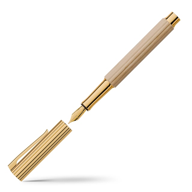 Imagen 0 de Estilográfica madera de Carpe punto M Graf von Faber-Castell