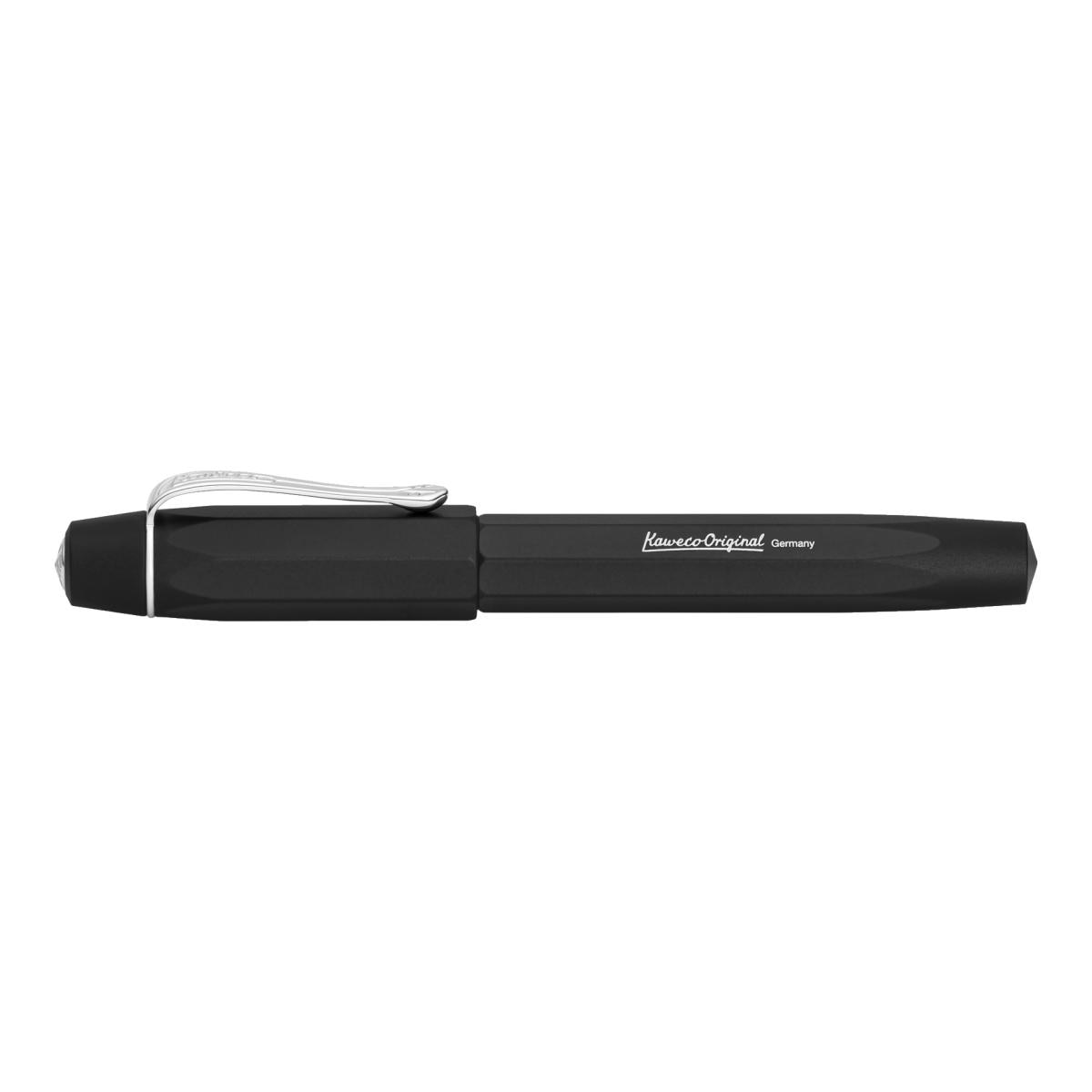 Esferográfica Serie Original Ponta Grande Aluminio Kaweco Preto-2