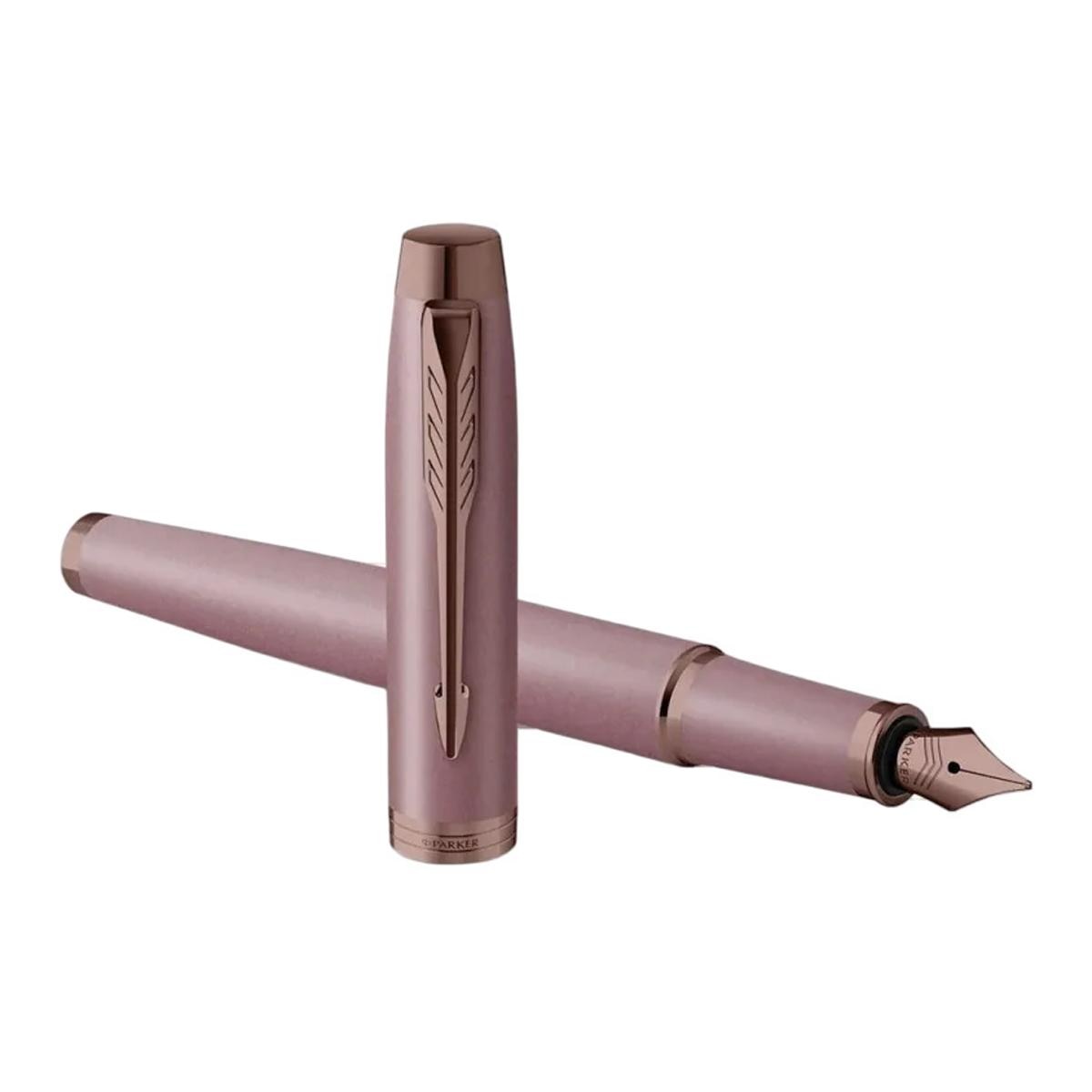 Imagem 0 de Esferográfica Parker IM Ponta Fina - Rosa e Bronze